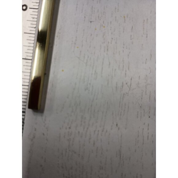 VTG Brass Metal Inri Crucifix Cross w/ Jesus Christ Religious Wall Hanging Decor - Picture 6 of 7